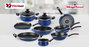 Magefesa Batería de Cocina Paula New de 7 Piezas con Revestimiento Antiadherente