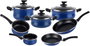 Magefesa Batería de Cocina Paula New de 7 Piezas con Revestimiento Antiadherente