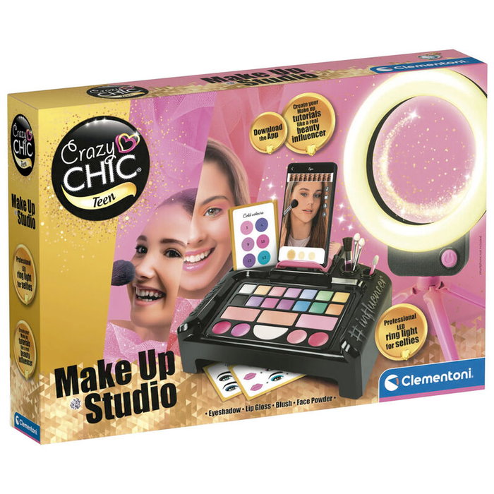 Clementoni Crazy Chic Taller de Maquillaje Studio Clementoni Crazy Chic Taller de Maquillaje Studio