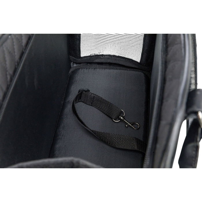Bolso para Mascotas Trixie Negro 18 × 29 × 37 CM