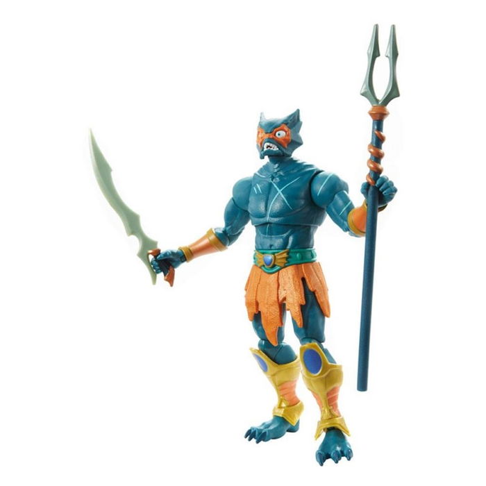 Mattel Masterverse MOTU MV MER-MAN Figura Master of the Universe de PVC con complementos