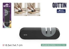 Quttin Afilador de Cuchillos de Dos Filos 18.5cm