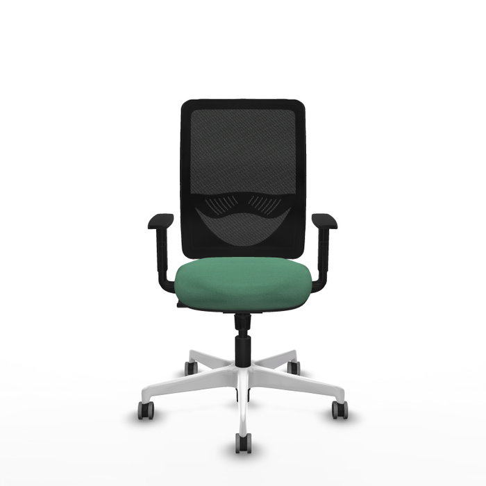PIQUERAS Y CRESPO Silla de oficina Zulema con mecanismo Sincro, Verde esmeralda y Negro PIQUERAS Y CRESPO Silla de oficina Zulema con mecanismo Sincro, Verde esmeralda y Negro
