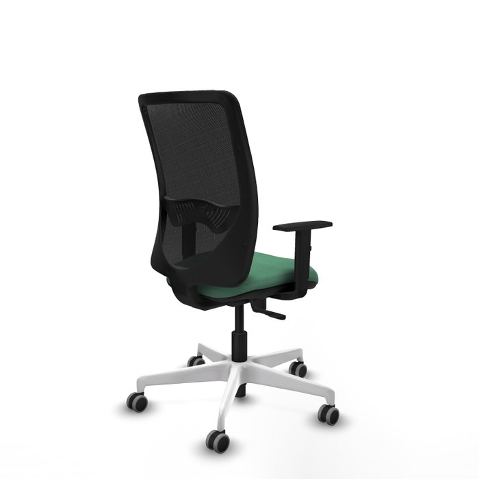 PIQUERAS Y CRESPO Silla de oficina Zulema con mecanismo Sincro, Verde esmeralda y Negro PIQUERAS Y CRESPO Silla de oficina Zulema con mecanismo Sincro, Verde esmeralda y Negro