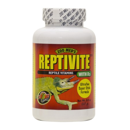 ZooMed Reptivite Vitaminas Suplemento para Reptiles y Anfibios 226 gr