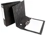 Liderpapel Archivador de Palanca Folio Negro Lomo 80mm Compresor Metálico