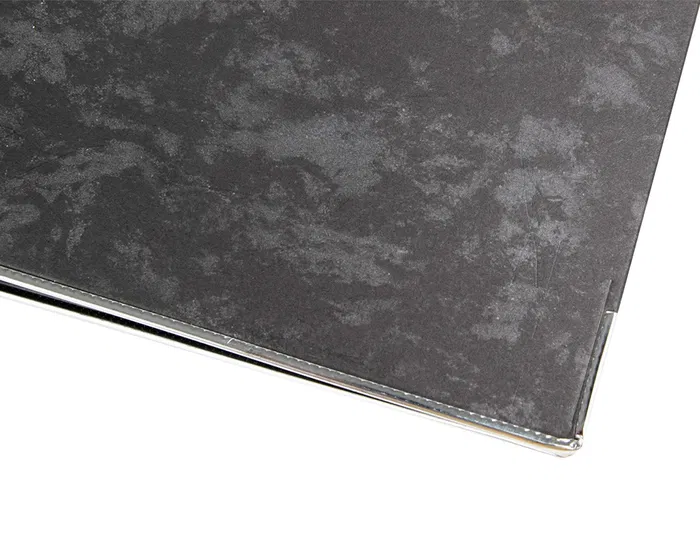 Liderpapel Archivador de Palanca Folio Negro Lomo 80mm Compresor Metálico