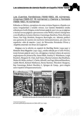 Tebeos Dolmen Editorial S.L. Historia de la ciencia ficción española Vol 01. (Cartone)