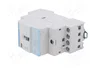 HAGER Contactor ERL 4-polar de instalación 25A 12VDC