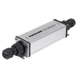 Intellinet Extensor Repetidor PoE+ Gigabit Exterior de Alta Potencia IP65, Distancia hasta 100m, IEEE 802.3at/af, 2 Puertos RJ-45, Para Entornos Exteriores y Demanding