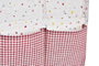 DKD Home Decor Organizador de Algodón Vichy Sweet Surtido de 3