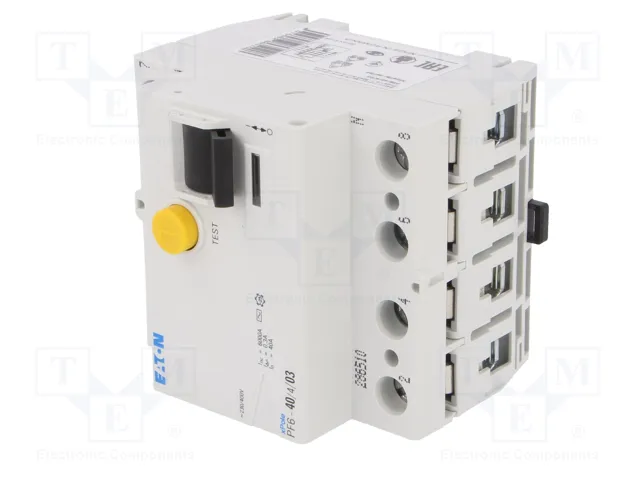 EATON ELECTRIC Interruptor Diferencial PF6-40/4/03 40A 300mA 4 Polos EATON ELECTRIC Interruptor Diferencial PF6-40/4/03 40A 300mA 4 Polos