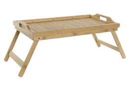 DKD Home Decor Bandeja de Bambú con Patas Natural