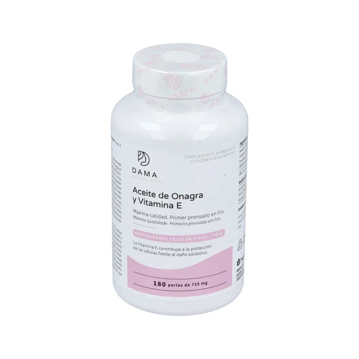 HERBORA Aceite de onagra con Vitamina E 180 perlas HERBORA Aceite de onagra con Vitamina E 180 perlas