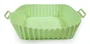 Muitomas Set de Revestimiento de Silicona para Air Fryer, Verde