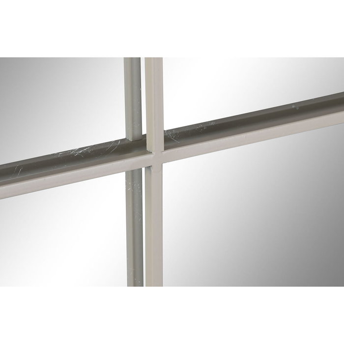 DKD Home Decor Espejo Ventana Beige Hierro y Cristal 90x120 cm DKD Home Decor Espejo Ventana Beige Hierro y Cristal 90x120 cm
