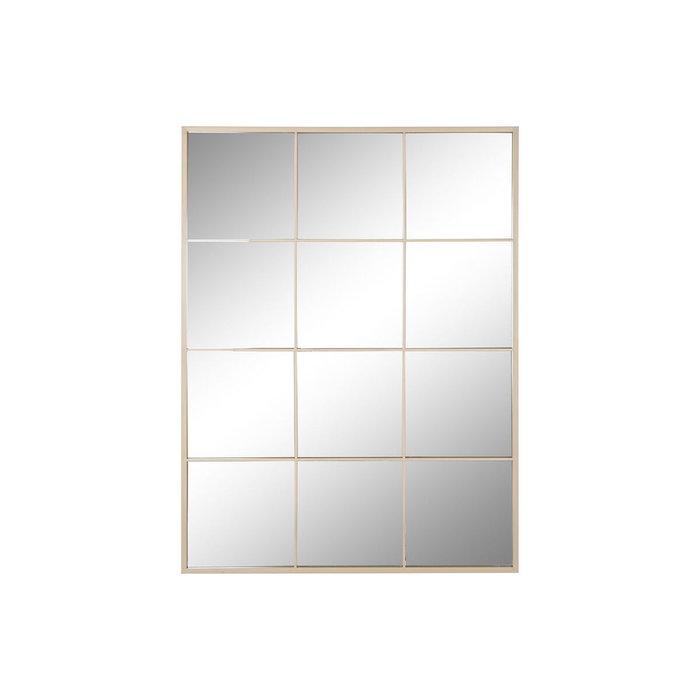 DKD Home Decor Espejo Ventana Beige Hierro y Cristal 90x120 cm DKD Home Decor Espejo Ventana Beige Hierro y Cristal 90x120 cm