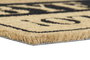 DKD Home Decor Felpudo Básicos Marron Negro Fibra Coco PVC 40 x 1.5 x 60 cm (6 Unidades)