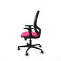 PIQUERAS Y CRESPO Silla de oficina Cilanco Rosa y Negro