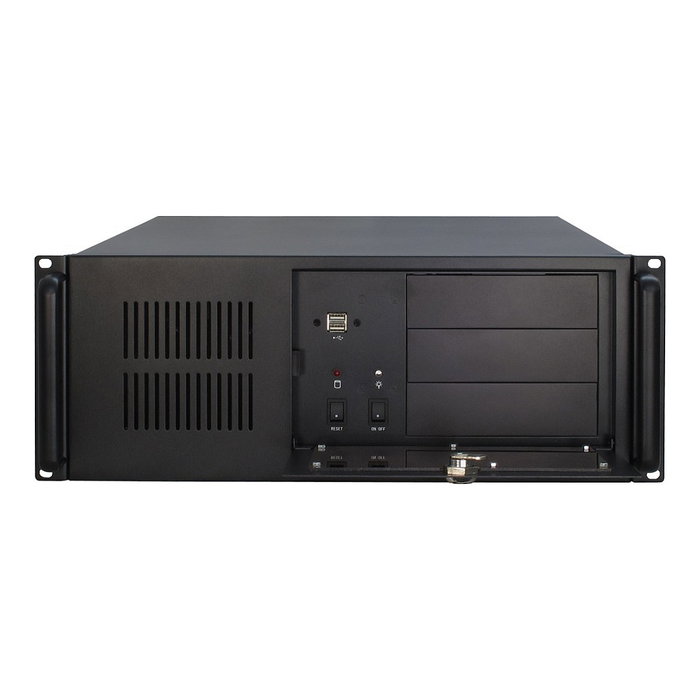 Inter-Tech IPC 4U-4088-S Caja de servidor 4U Negro