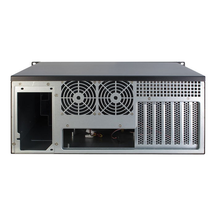 Inter-Tech 4U-IPC 4088-S Chasis Servidor Rack 4U ATX/Micro ATX/Mini-ITX Negro Acero