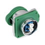 Alcasa IC01-24F02 Conector Industrial S1 Fibra Óptica LWL LC-LC 1000 Mbit/s IP65 IP67 -40 a 80 °C