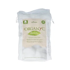 ORGANYC Bolas de Algodón 100% Algodón Orgánico 100 Unidades