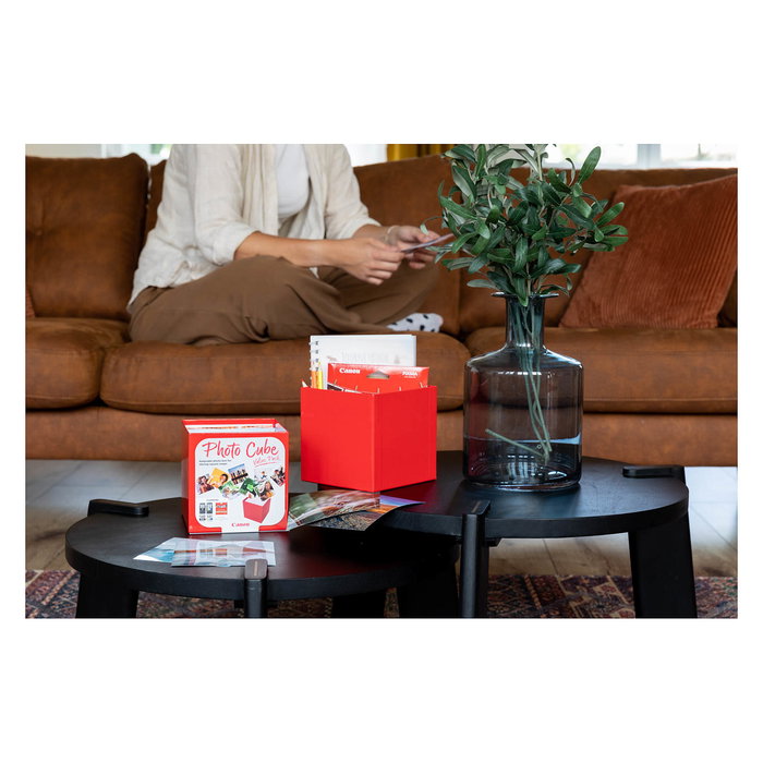 Canon 3713C007 Pack de 2 Cartuchos Originales PG-560 Negro y CL 561 Color + Papel Fotográfico, para PIXMA TS53 y TS74 Series