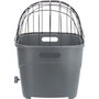 TRIXIE Portaequipajes de plástico y metal 36 x 47 x 46 cm Gris para Perro
