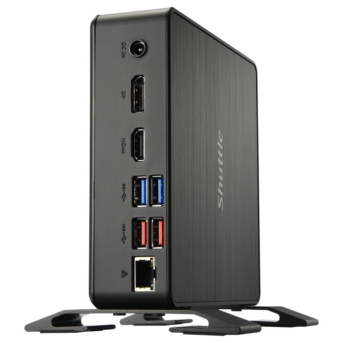 Shuttle Barebone XPC nano NC40U Mini PC Intel Celeron 7305 2xSODIMM 1xHDMI 1xDP Barebone