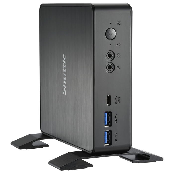Shuttle Barebone XPC nano NC40U Mini PC Intel Celeron 7305 2xSODIMM 1xHDMI 1xDP Barebone