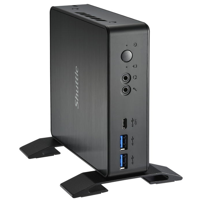 Shuttle Barebone XPC nano NC40U Mini PC Intel Celeron 7305 2xSODIMM 1xHDMI 1xDP Barebone