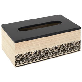 Home Deco Factory Caja Pañuelos Mirage Madera MDF 24x14 cm H.8,5 cm
