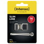 Intenso Slim Line 16GB USB 3.2 Gen 1 Negro