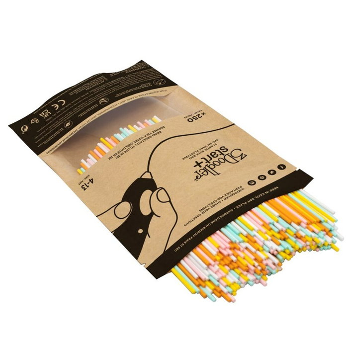 3Doodler Filament Start Eco Plastic Fire and Ice Mixed Bag 250