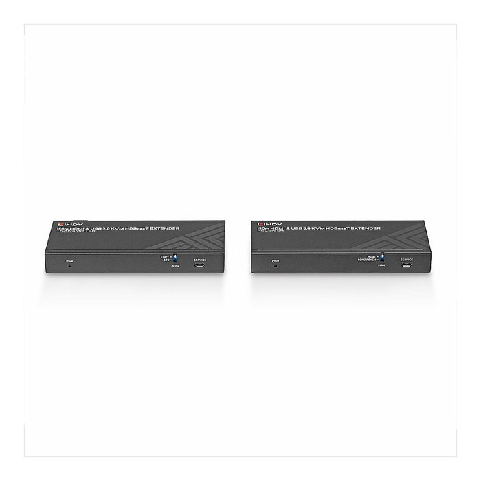 LINDY 150m Cat.6 HDBaseT KVM Extender, HDMI 4K60, USB 2.0 e IR 39384