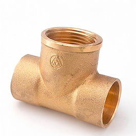 Metalgrup Te Hembra 1/2" x 15 mm Latón