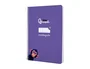 Liderpapel Cuaderno Espiral A5 Pautaguía Tapa Blanda 40 Hojas 75gr Cuadro Pautado 2.5mm Lila