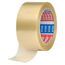 Tesa Set de 6 Rollos de Precinto PVC Rugoso Transparente 66mx50mm