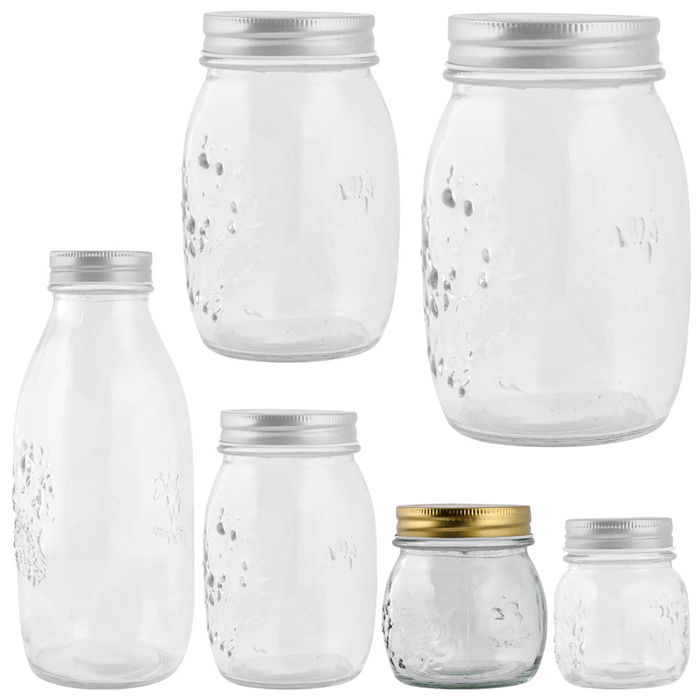 Day Bote 0,25 L Cristal con Dibujos en Relieve, Tapa Metal, Diámetro 8,5 cm Altura 9 cm Day Bote 0,25 L Cristal con Dibujos en Relieve, Tapa Metal, Diámetro 8,5 cm Altura 9 cm