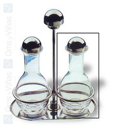 Mepra Frasco Vinagrera Gala Con Tapa - Orfebrería