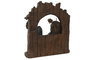 DKD Home Decor Nacimiento Navidad Tradicional Multicolor Resina 7.5 x 21.5 x 19.5 cm (4 Unidades)