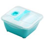 Cook Concept Fiambrera Take Away Con Plato Y Cubiertos Colores Surtidos