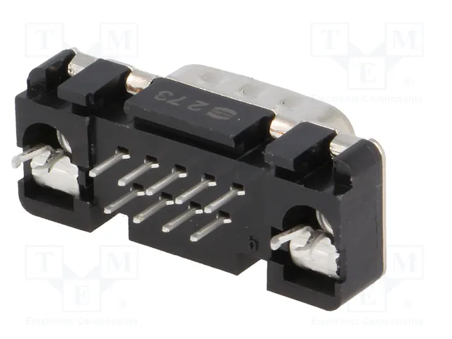 HARTING Conector D-Sub Macho de 9 Pines para PCB THT