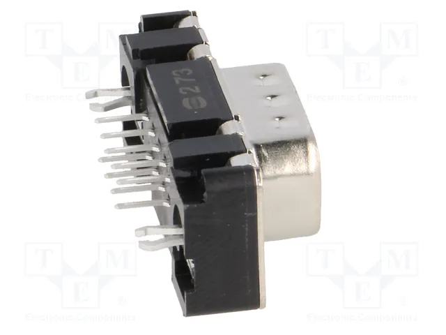 HARTING Conector D-Sub Macho de 9 Pines para PCB THT