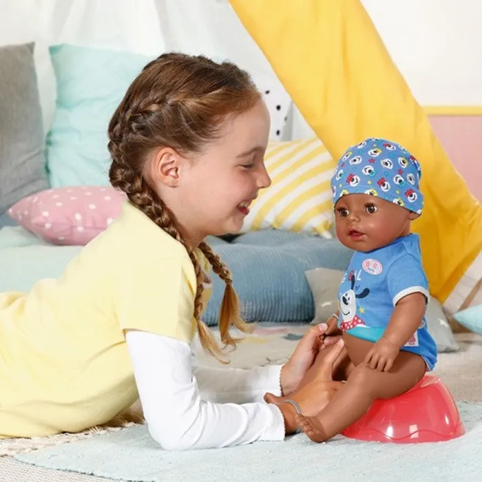 Babyborn Muñeco mágico de 43 cm con ojos móviles y lágrimas de verdad