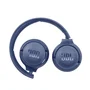 JBL Tune 510BT Auriculares Diadema Inalámbricos Bluetooth 5.0 Circumaural Azul con Micrófono Integrado y Batería de Larga Duración hasta 40 Horas