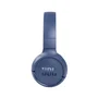 JBL Tune 510BT Auriculares Diadema Inalámbricos Bluetooth 5.0 Circumaural Azul con Micrófono Integrado y Batería de Larga Duración hasta 40 Horas