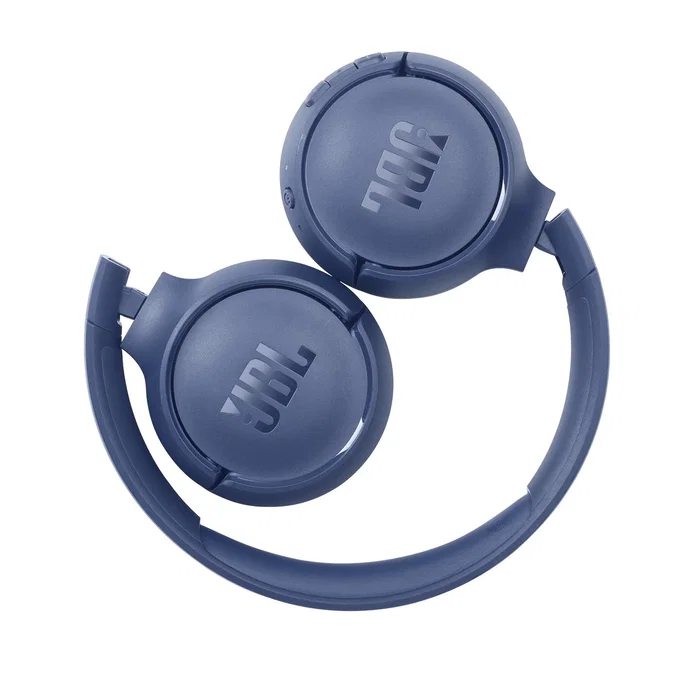 JBL Tune 510BT Auriculares Diadema Inalámbricos Bluetooth 5.0 Circumaural Azul con Micrófono Integrado y Batería de Larga Duración hasta 40 Horas