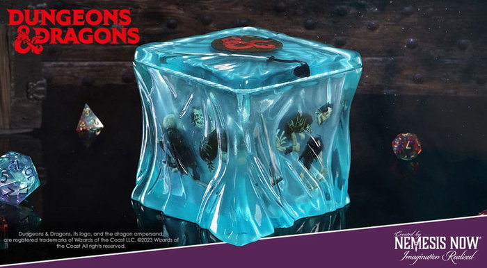 Nemesis Now Vaso de dados Gelatinous Cube Dungeons & Dragons